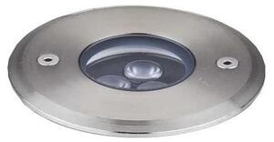 Ideal Lux - LED Лампа за алея FLOOR LED/3W/230V Ø 9 см CRI 90 IP67 хром