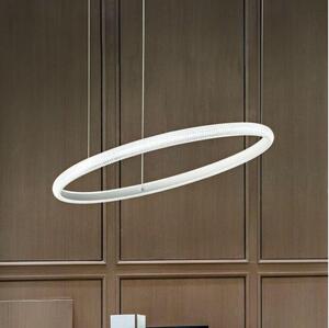 Ideal Lux - LED Пендел MIRACLE LED/25W/230V Ø 40 см CRI 90 матов хром