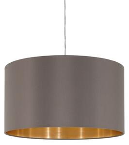 Eglo 55269 - Пендел MASERLO 1xE27/60W/230V кафяв