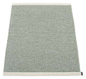 Светлозелен килим за открито и закрито 60x85 cm Mono Sage Army – Pappelina