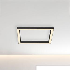 LED лампа за таван PURE Lines, 55x55 cm, антрацит, CCT, дистанционно управление