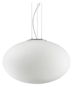 Ideal Lux - Пендел CANDY 1xE27/42W/230V Ø 40 см бял