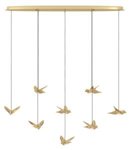 Eglo 390397 - LED Димируем пендел PARATEBUENO 8xLED/4,2W/230V златист