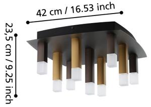 Eglo 39905 - LED Димируем плафон ESTANTERIOS 9xLED/3,1W/230V 3000K