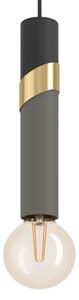 Eglo 39935 - Пендел CEDRAL 1xE27/40W/230V черен/златист