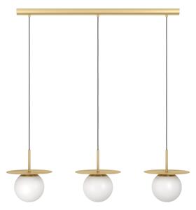 Eglo 39953 - Пендел ARENALES 3xE27/40W/230V златист