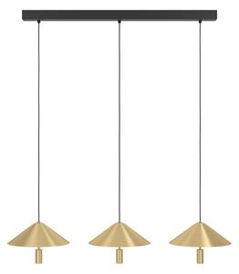Eglo 390272 - LED Димируем пендел PARAGUAY 3xLED/12W/230V 3000K златист