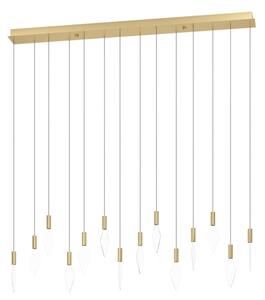 Eglo 390362 - LED Димируем пендел MIRADOR 14xLED/3,3W/230V златист