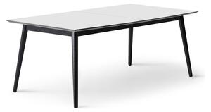 Сгъваема маса за хранене с бял плот и допълнителна плоча 100x210 cm Meza – Hammel Furniture
