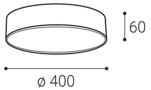 LED2 - LED Плафониера MONO LED/30W/230V 3000K/4000K черен