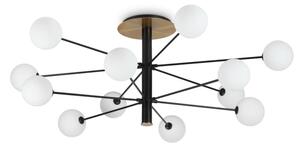 Ideal Lux - LED Полилей COSMOPOLITAN 12xG9/3W/230V Ø 145 см черен