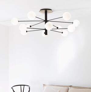 Ideal Lux - LED Полилей COSMOPOLITAN 12xG9/3W/230V Ø 145 см черен