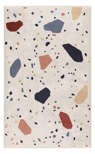 Кремав килим подходящ за пране 80x150 cm Cracked Terrazzo – Mila Home