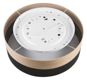Плафон SIRJA WOOD 2xE27/15W/230V Ø 45 см черен/дъб