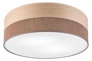 Плафон SIRJA WOOD 2xE27/15W/230V Ø 45 см кафяв/дъб