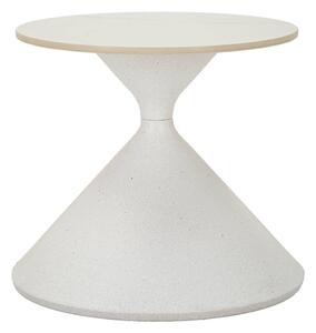 Кръгла странична масичка с керамичен плот ø 45 cm Fush – Mauro Ferretti