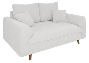Бял диван от букле 150 cm Ariella – Ropez