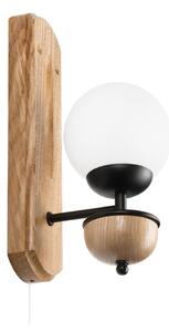 Brilagi - LED Аплик COTTAGE 1xG9/40W/230V дъб/бял