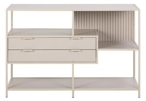 Сива библиотека 114x78x35 cm Seaford – Actona