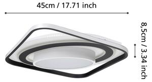 Eglo 39849 - LED Димируем плафон BENALAURIA LED/21,5W/230V+LED/10,5W+LED/3W+ д.у