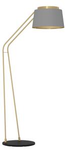 Eglo 390174 - Лампион ALMERIMAR 1xE27/40W/230V сив/златист