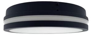 LED Плафон за баня със сензор ELLÉ LED/24W/230V Ø 26 см IP54 антрацит