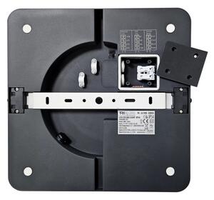 LED Плафон за баня със сензор ELLÉ LED/24W/230V 26x26 см IP54 антрацит