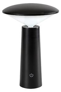 Rabalux 77147-LED Димируема акумулаторна настолна touch лампа POLPERRO LED/3W/3,7V 1200mAh черен