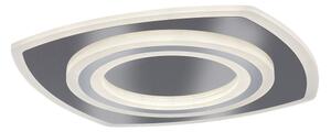 Rabalux 71318 - LED димируемо таванно осветително тяло TANELI 60W/230V 3000/4000/6000K хром + дистанционно управление