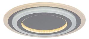 Rabalux 71315 - LED димируемо таванно осветително тяло TANELI 56W/230V 3000/4000/6000K хром + ДУ