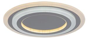 Rabalux 71315 - LED димируемо таванно осветително тяло TANELI 56W/230V 3000/4000/6000K хром + ДУ