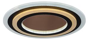 Rabalux 71314-LED Плафон TANELI, с димер, 56W/230V, 3000/4000/6000K, хром/черно + дистанционно управление