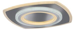 Rabalux 71318 - LED димируемо таванно осветително тяло TANELI 60W/230V 3000/4000/6000K хром + дистанционно управление