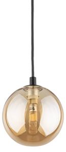 Пендел за релсова система TRACER 1xG9/8W/230V черен/опушен кафяв