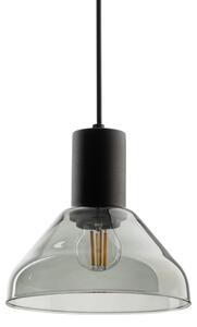Пендел за трифазна релсова система NEO 1xE27/15W/230V черен/опушен черен