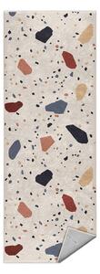 Кремава пътека подходяща за пране 80x200 cm Cracked Terrazzo – Mila Home