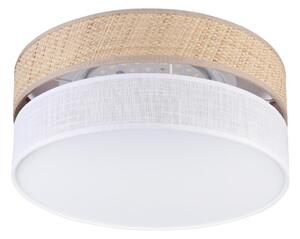 LED таванно осветително тяло SIRJA BOHO LED/20W/230V Ø 35 cm бежово/бяло