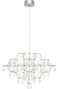 Markslöjd 108870 - LED Димируем кристален полилей на нишка EFESOS LED/25W/230V Ø 80 см