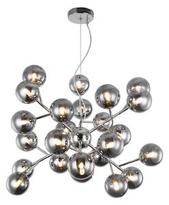Maytoni MOD545PL-24CH - Полилей с кабелно окачване DALLAS 24xG9/28W/230V димчато