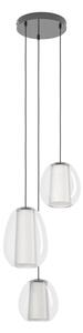 Eglo 390458 - LED димируем полилей MENORCA LED/7W/230V + 2xLED/5,5W+3xLED/1,6W хром