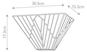 Elstead TF-ALDERLEY-WU - Настенно осветително тяло Tiffany ALDERLEY 2xE14/40W/230V