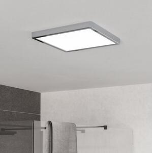 Eglo 901767 - LED плафон за баня FUEVA LED/13W/230V 29x29 см IP44 хром