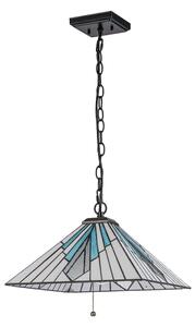Elstead TF-ALDERLEY-P - Полилей на верига Tiffany ALDERLEY 1xE27/60W/230V
