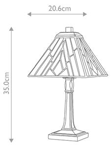Elstead TF-ALDERLEY-TL-M - Настолна лампа Tiffany ALDERLEY 1xE14/40W/230V 35 см