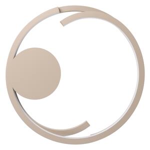 Eglo 901823-LED таванно осветително тяло MEZZOMONTE 2xLED/20W/230V Ø48 см бежово + дистанционно управление