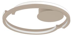 Eglo 901823-LED таванно осветително тяло MEZZOMONTE 2xLED/20W/230V Ø48 см бежово + дистанционно управление