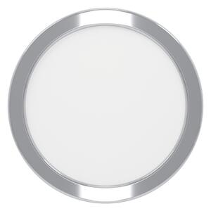 Eglo 901762 - LED плафон за баня FUEVA LED/7,5W/230V Ø16,6 cm IP44 хром