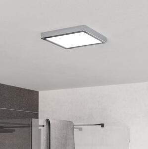 Eglo 901766 - LED таванно осветително тяло за баня FUEVA LED/10,5W/230V 22x22 cm IP44 хром
