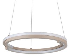 Eglo 901824 - Димируем LED полилей на кабел MEZZOMONTE 2xLED/20W/230V бежов + дистанционно управление