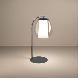 Eglo 390461 - LED настолна лампа MENORCA LED/5,5W/230V + LED/1,6W хром